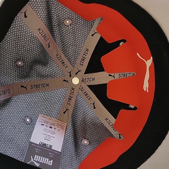 PUMA- EVERCAT MESH STRETCH FIT CAP UNISEX SIZE S/M - Picture 3 of 6